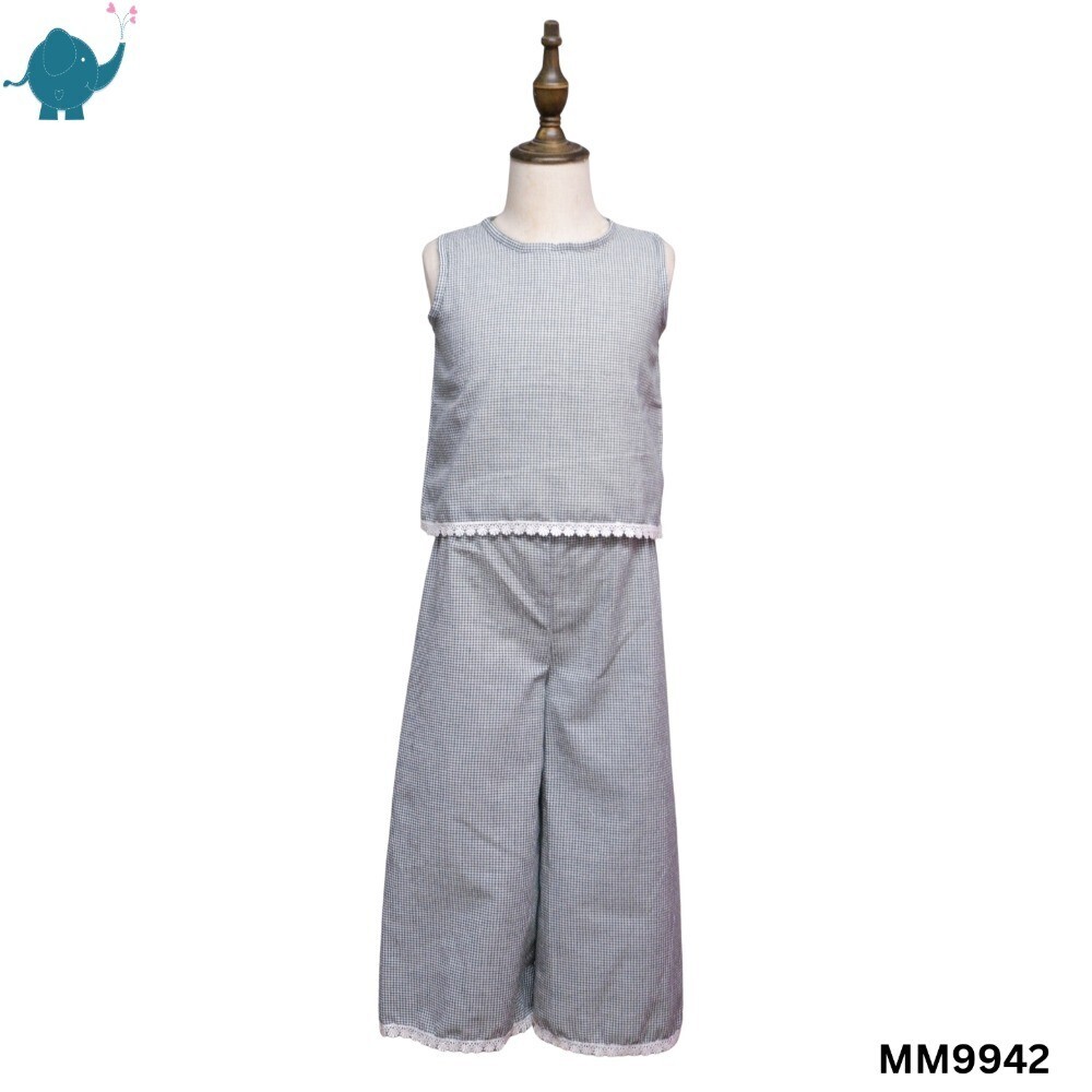 Max & MiaKid Girl Two Pieces Set MM9942 Green (Medium)