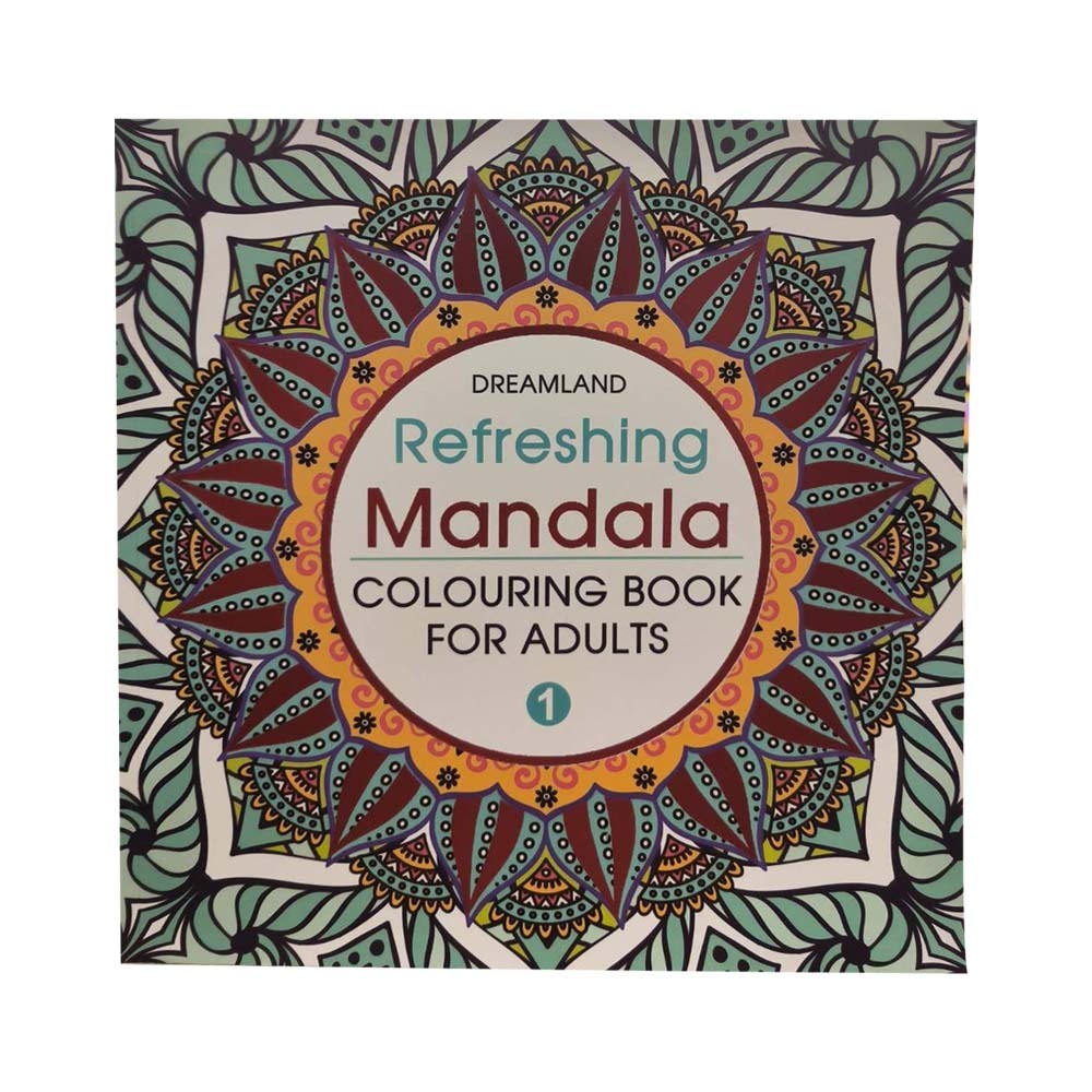 Refreshing Mandala Colouring Book-1