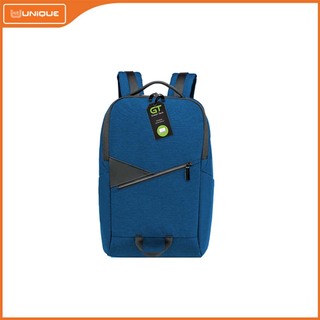 Green Tech GTBG-23022 Polyester Laptop Backpack 15 Blue