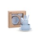 Wheat Straw Dinnerware Set Blue