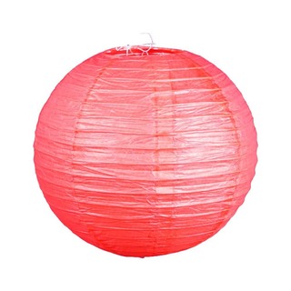 Uncle Gyi Uncle Gyi Round Paper Lantern (Plain) 30cm Purple