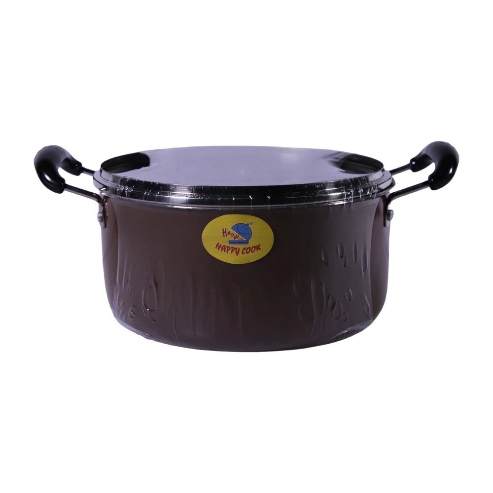 Happy Cook Non Stick Sauce Pot With Glass Lid 20cm