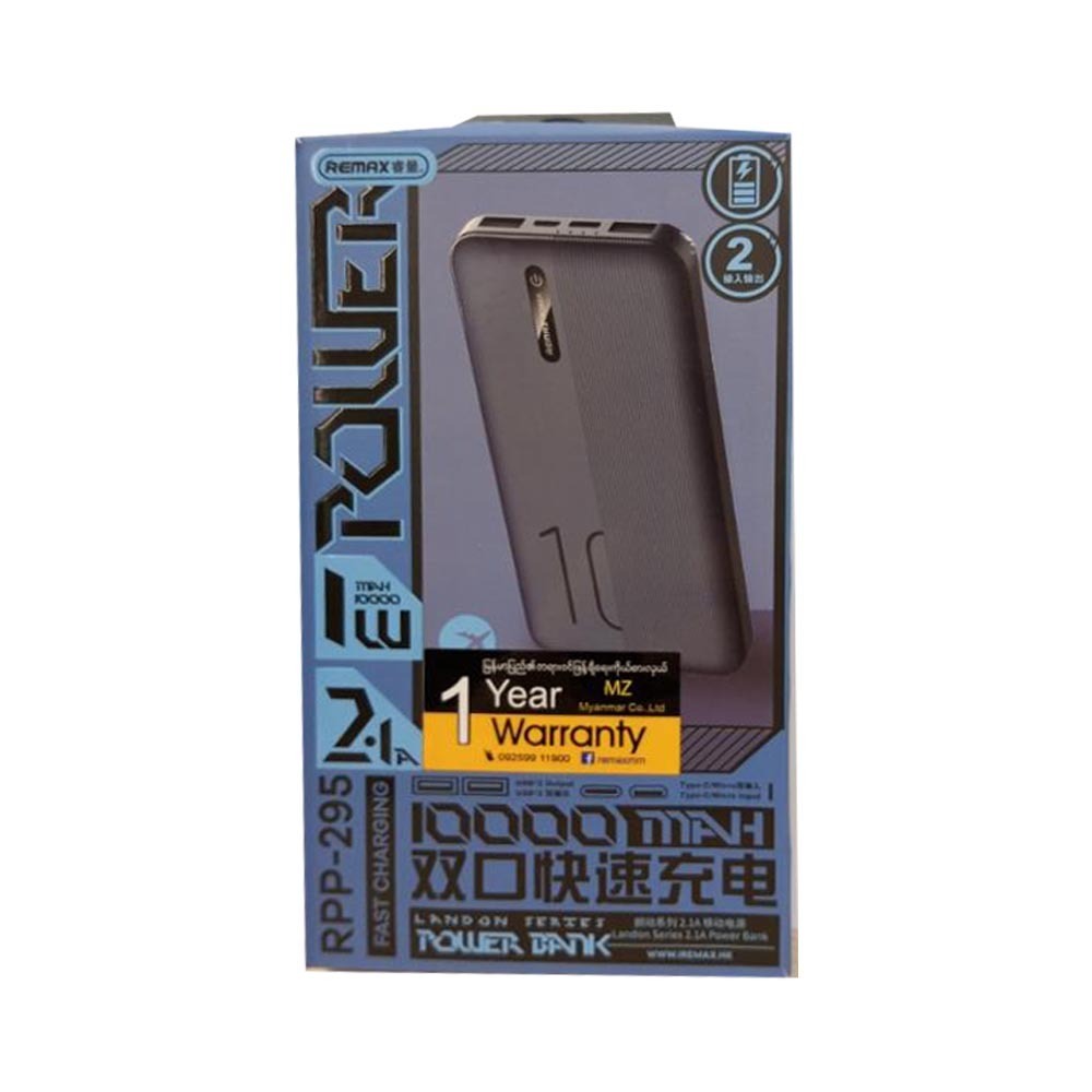 Remax Power Bank 10000Mah Rpp-295