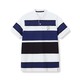 241108004 Bossini Men Polo Shirt SS 24-S/S Dark Blue ( L )