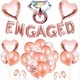 Carryall Myanmar Rose gold Engaged set  Proposal03