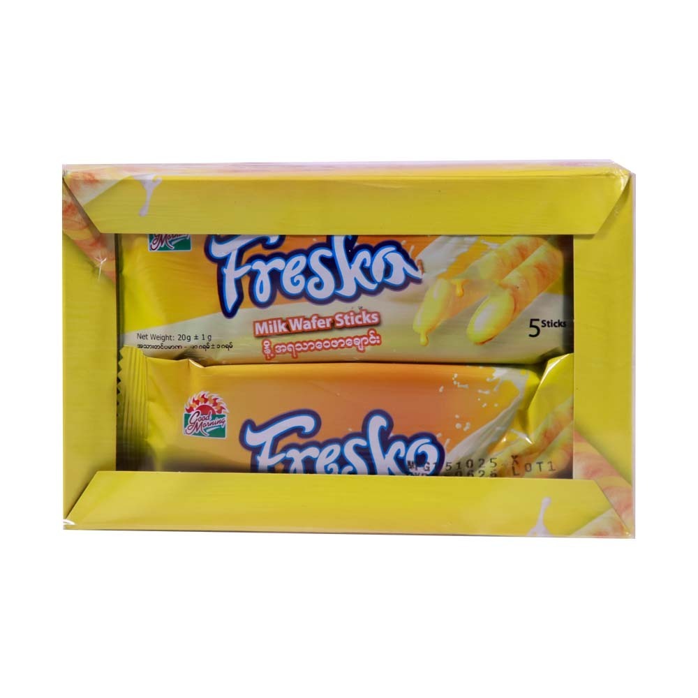 Good Morning Fresko Milk Wafer Stick 240G