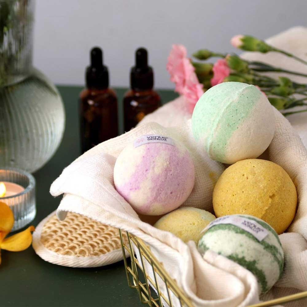Venus Skinlux Bath Bomb 120G (Yellow)