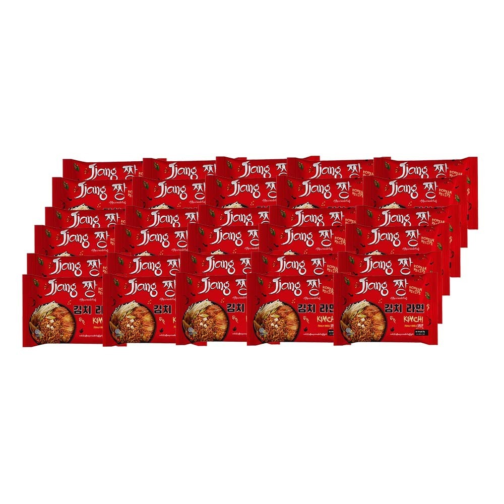 Jjang Instant Noodle Kimchi 70Gx30PCS