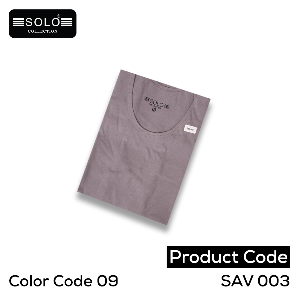 SOLO COLLLECTION Men Plain Vest SAV 003 (Code 09-Small)