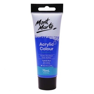 Mont Marte Studio Acrylic Colour Paint 75ML Rose Madder