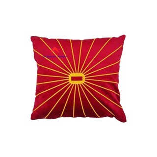 Red Lily မှီအုံး(ကတ္တီပါ) (20IN x 20IN) PI25 CMO6