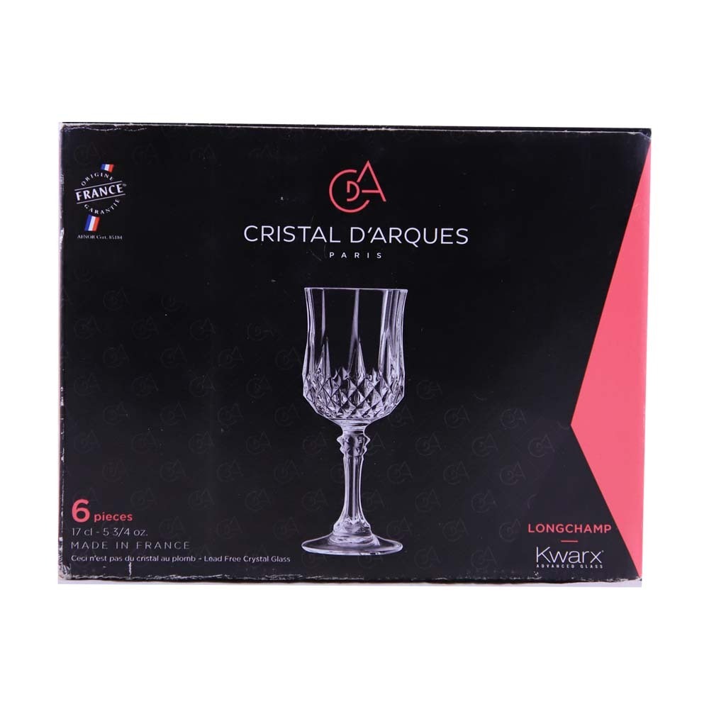 Cristal D`Arques Longchamp Glass 17cl 6PCS
