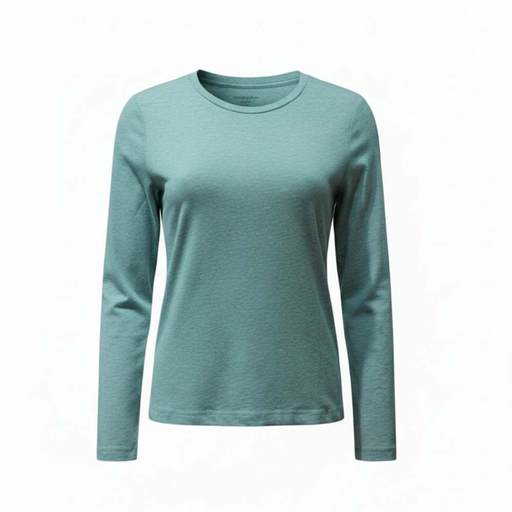 223204101022 Bossini Ladies T-Shirt FW 22 Turquoise ( M )