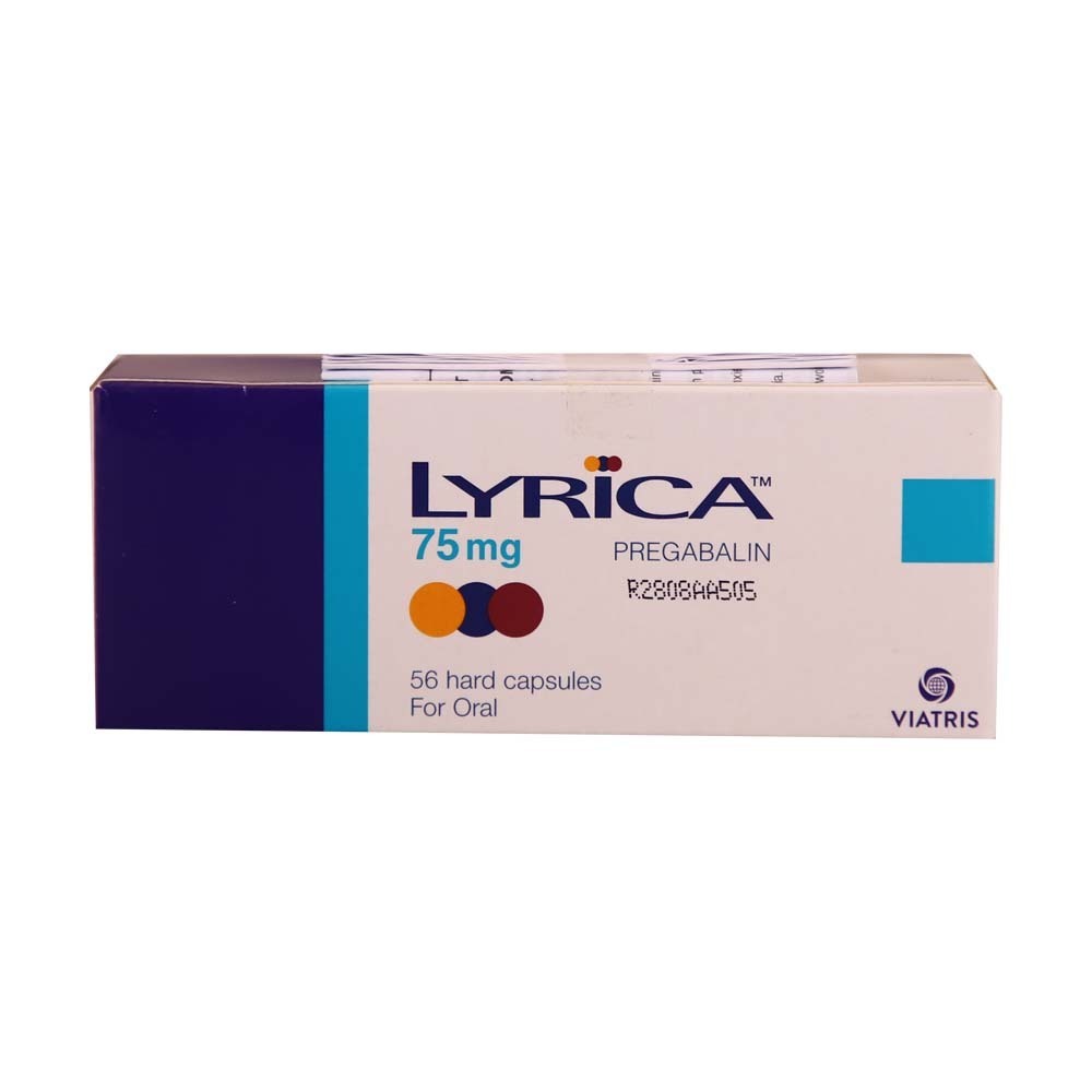 Lyrica Pregabalin 75MG 14PCSx4