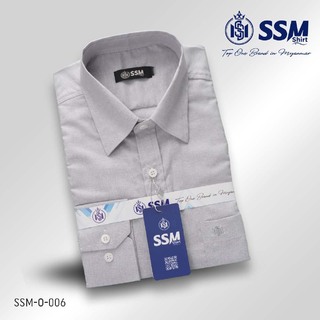 Oxford Shirt Long Sleeve 2XL (Frozen Blue) SSM-O-P-L-051