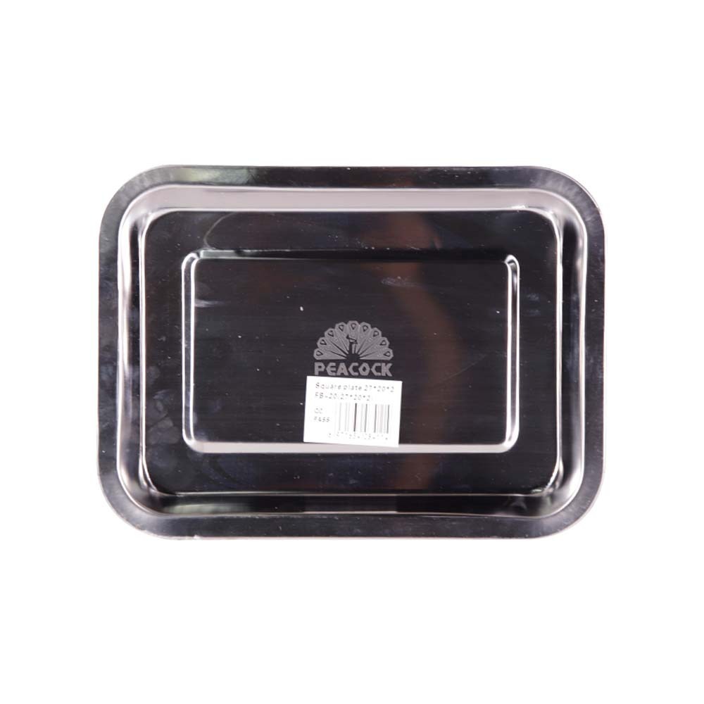 Peacock Rectangular Serving Tray 27 x 20 x 2cm