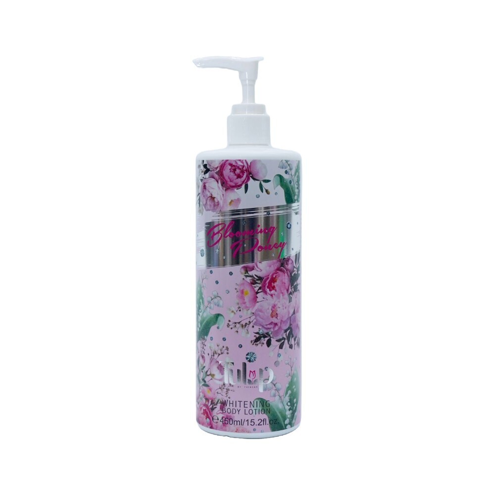 Tulip Whitening Body Lotion 450ML (Blooming Poney)