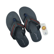 Sin Pauk RV Men Leather Slipper SPM-062 Black (No-39)