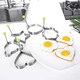 Egg Pancake Cooking Mold with Handle 5PCS
