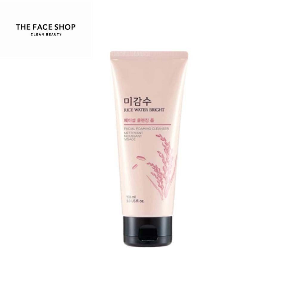 Thefaceshop Official Rice Water Bright Foaming Cleanser 300Ml 8806182587849