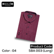 SOLO COLLLECTION SBA 003 (Long) Slim Fit Shirt Extra Large 04
