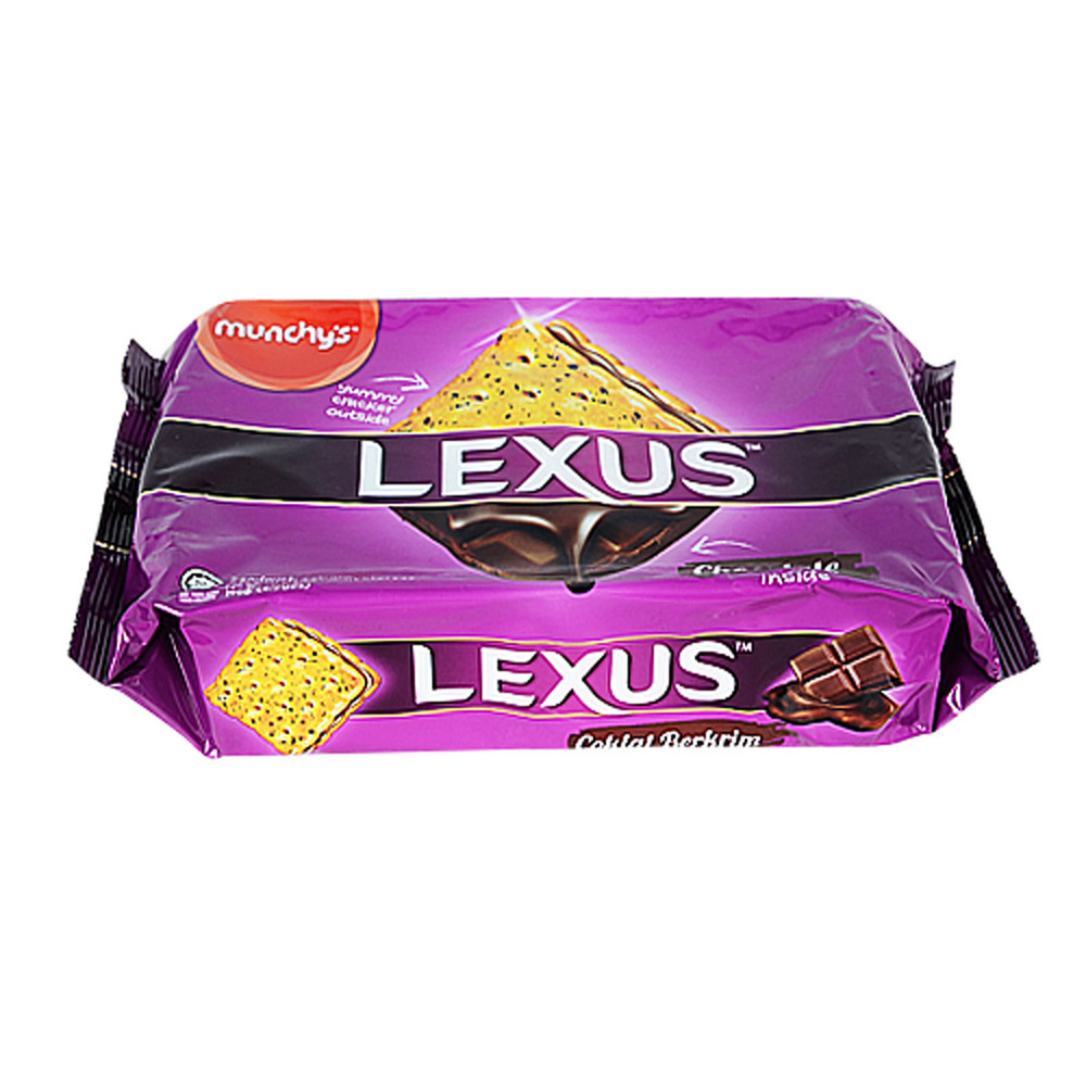 Munchy's Lexus Cracker Chocolate Cream 190G