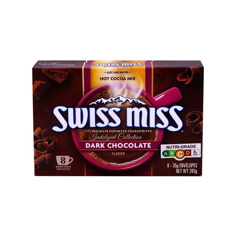 Swiss Miss Dark Chocolate Hot Cocoa Mix 280G 10PCS 