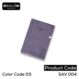 SOLO COLLLECTION Men Plain Vest SAV 004 (Code 06-Small)