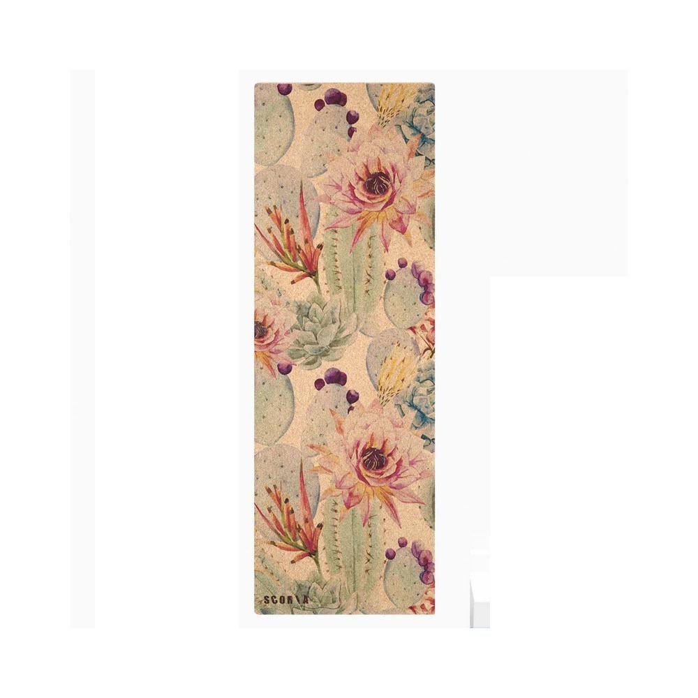 Yoga Mat 6MM Flower Design