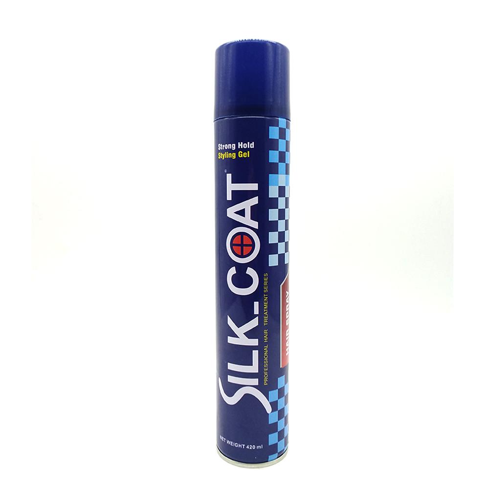 Silk-Coat Strong Hold Hair Styling Gel Spray 420ML