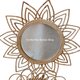 Rattan Mirror Lemon Yellow 1PC (Random Design)