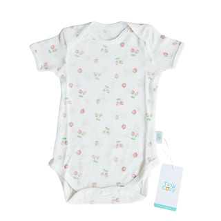 Tiny Cozy Airy Cotton Body Suite (Short Sleeve) TC2023M Rabbit