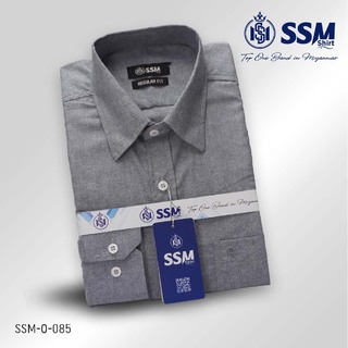 Oxford Shirt Long Sleeve Large (Cyan Blue) SSM-O-P-L-027