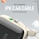 Konfulon J-24 (10000mAh Fast Charging 22.5W Built-in Cable Power Bank) Beige