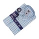 BMC Men Slimfit Shirt Long Sleeve 1320077 Blue Large