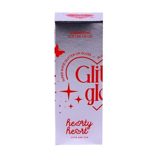 Hearty Heart Glitz Gloss Lip Oil 2ML Crystal