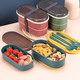Lunch Box Two Layer Green 0170800001