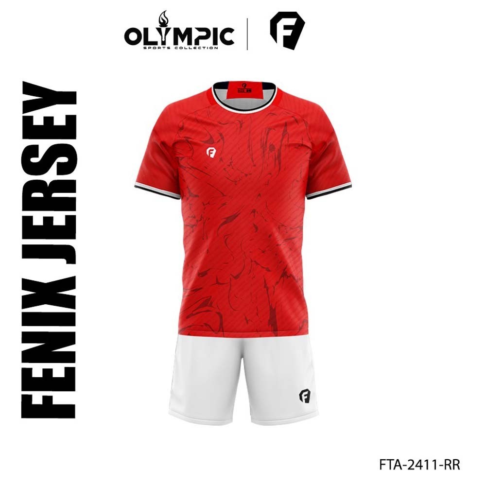 Fit Fenix Jerseys FTA-2411-RR Red (S)