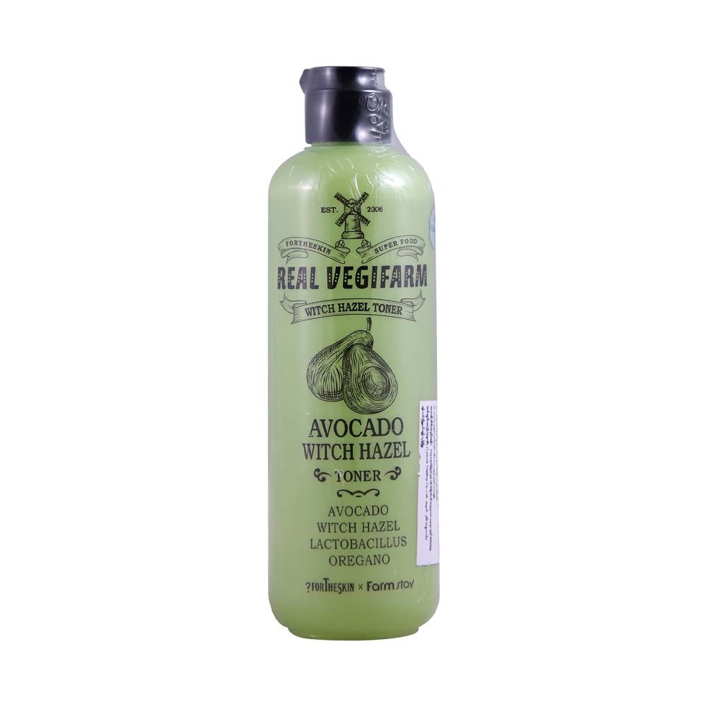 Fortheskin Real Vegifarm Hazel Avocado Toner 280ML