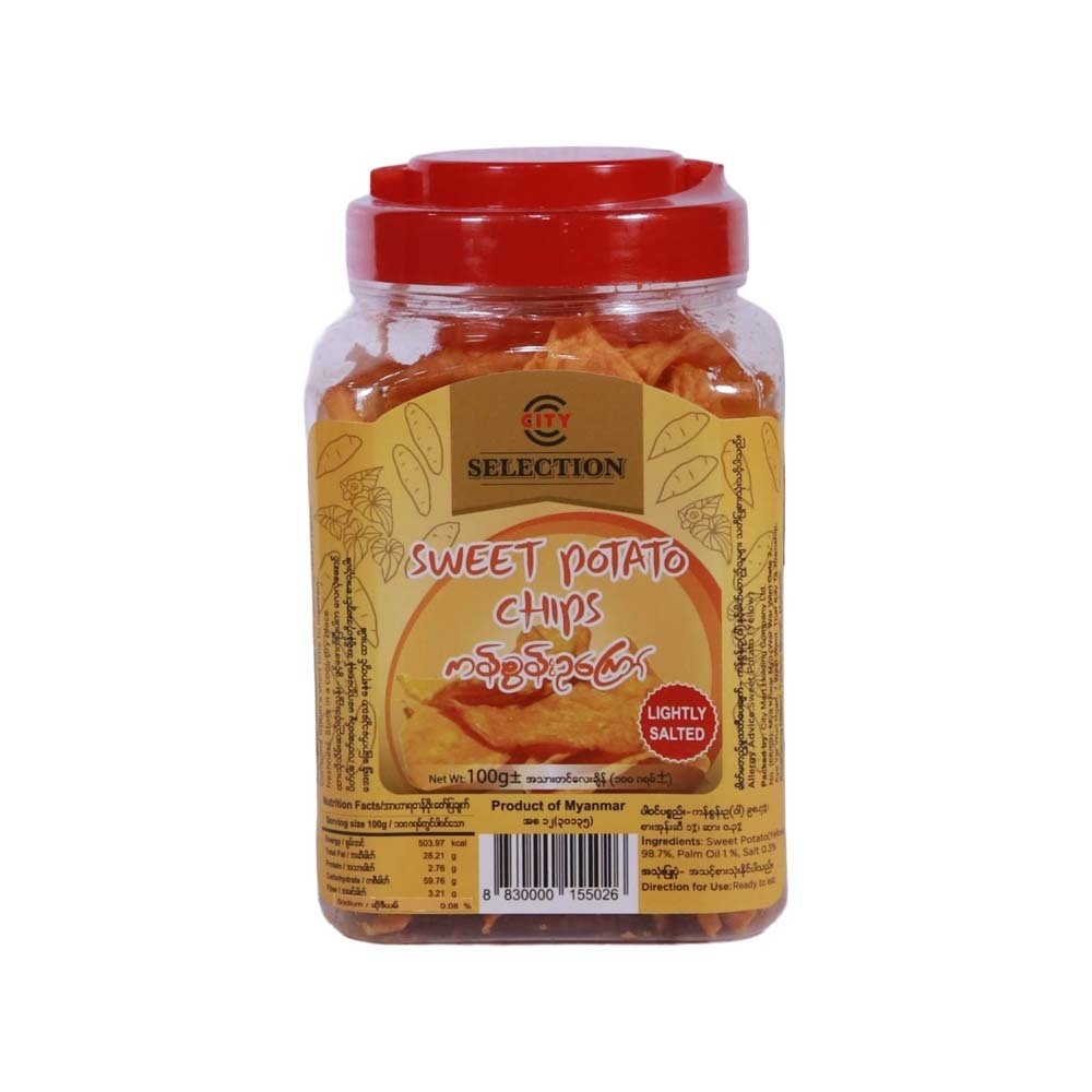 City Selection Fried Yellow Sweet Potato 100G