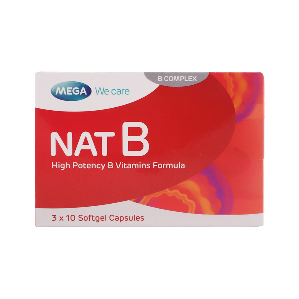 Nat B 10Capsules X3