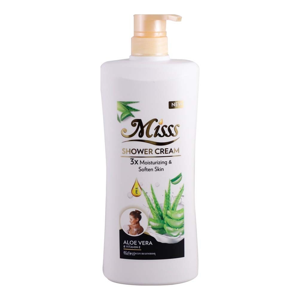 Miss Aloe Vera & Vitamin-E Shower Cream 850G