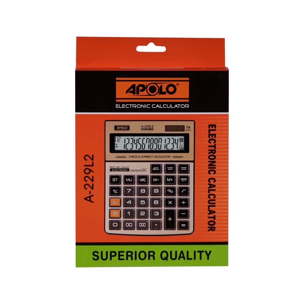 Apolo Electronic Calculator A-229L2