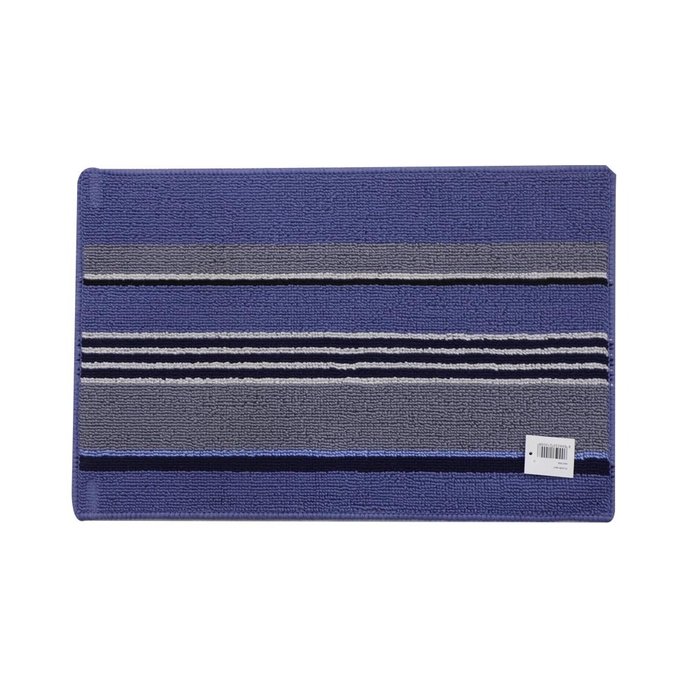 Floor Mat Polypropylene 37X57CM  Blue