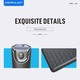 Konfulon A6Q (10000mAh Fast Charging 22.5W Power Bank) Black