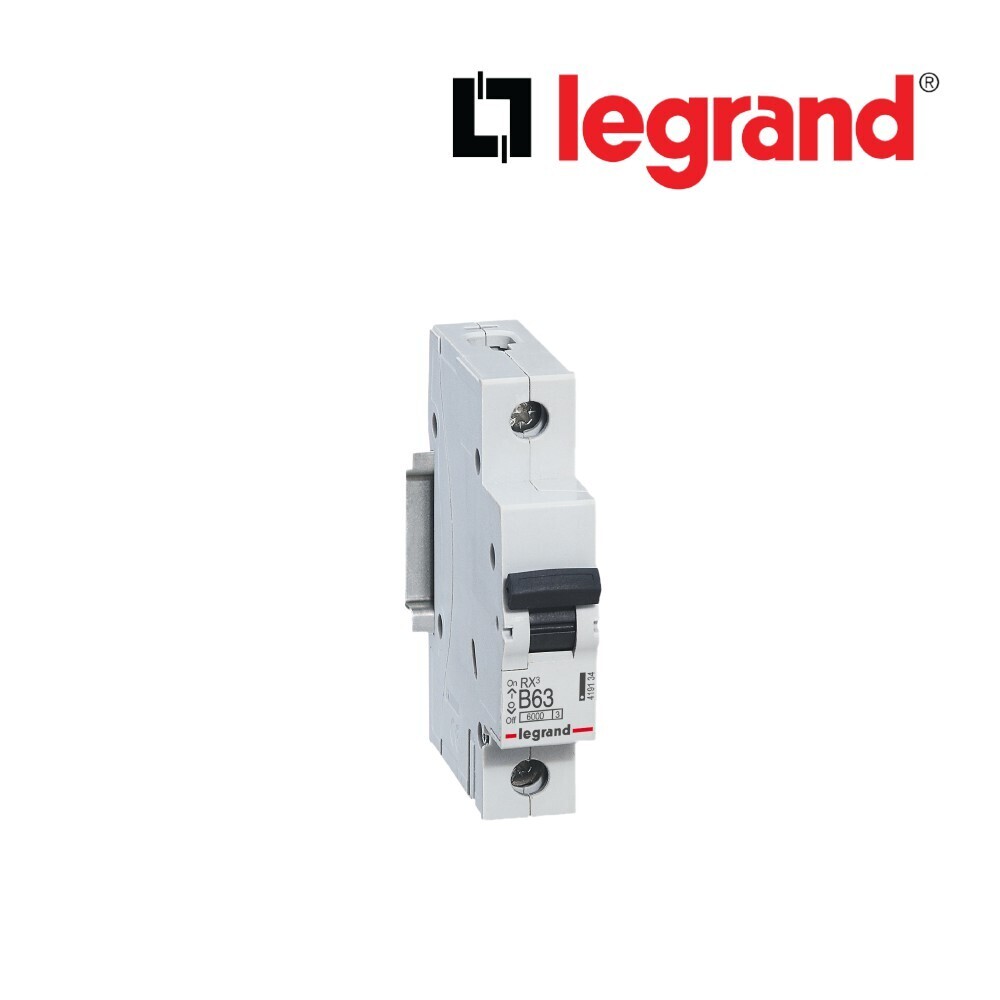 Legrand LG-RX3 MCB 1P B63 6000A(419758) Breaker (LG-05-402278/419758)