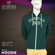 Cottonfield Men Hoodie with Zip C20 (XL)