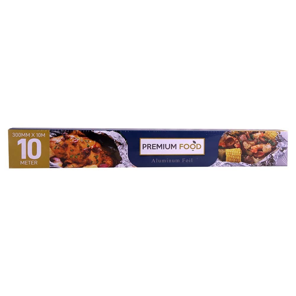 Premium Food Aluminum Foil 300mm x 10m