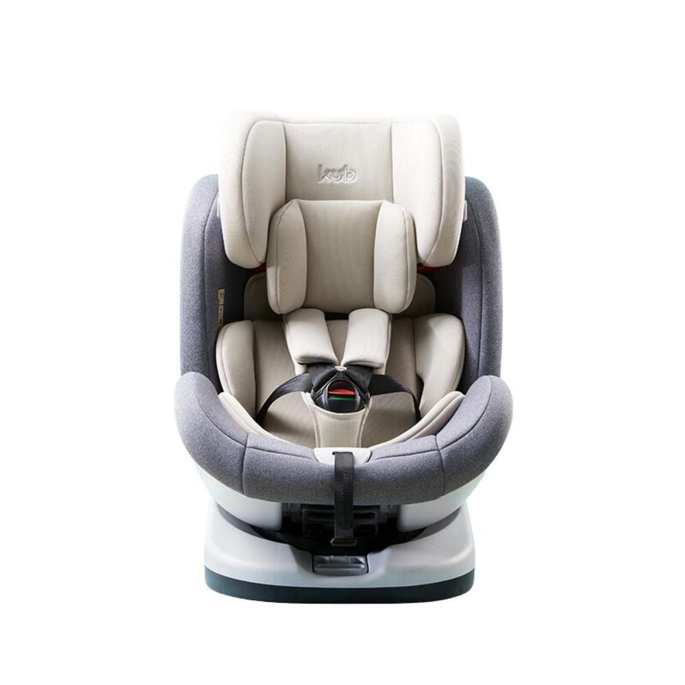 360° Rotating Safety Car Seat Gray