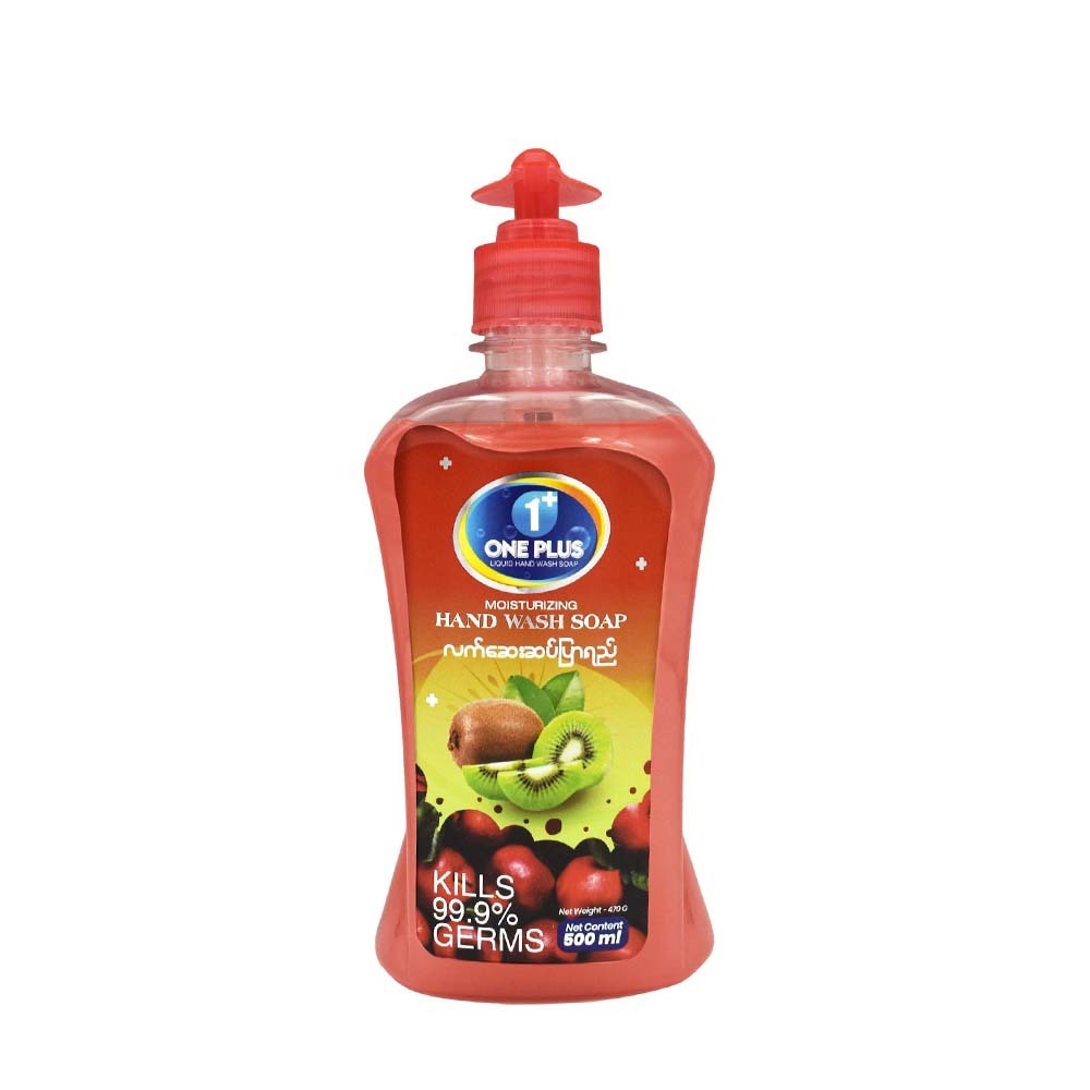 One Plus Hand Wash-Kiwi Apple 500ML